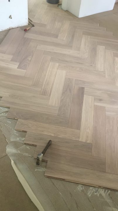 Parket slaapkamer
