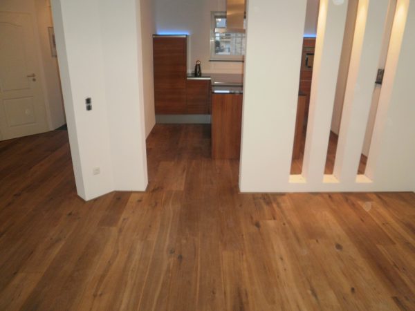 Moderne plankenvloer
