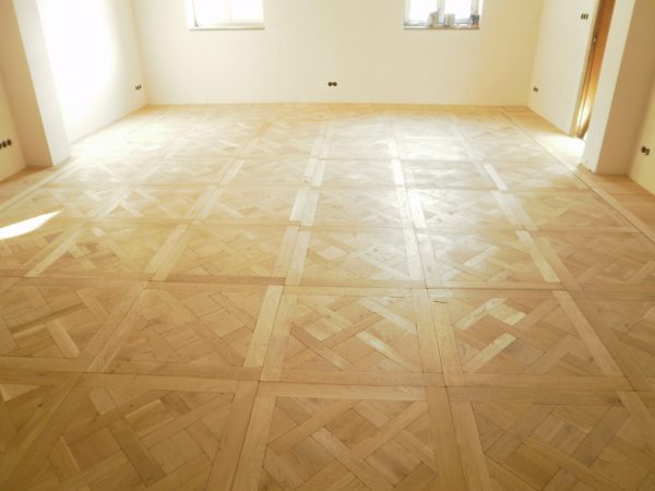 Traditioneel parket patroonvloer